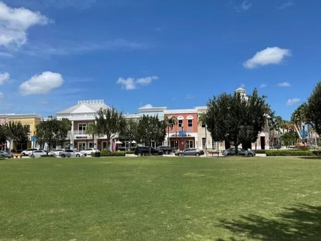 a view of a basketball court