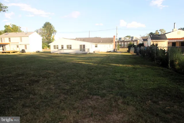 a view of a green field