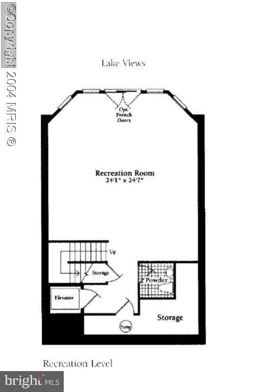 2024 Beacon Heights Drive Reston, VA 20191 - Photo 20 of 20 Basement Level. Fireplace, Wetbar and Full exit