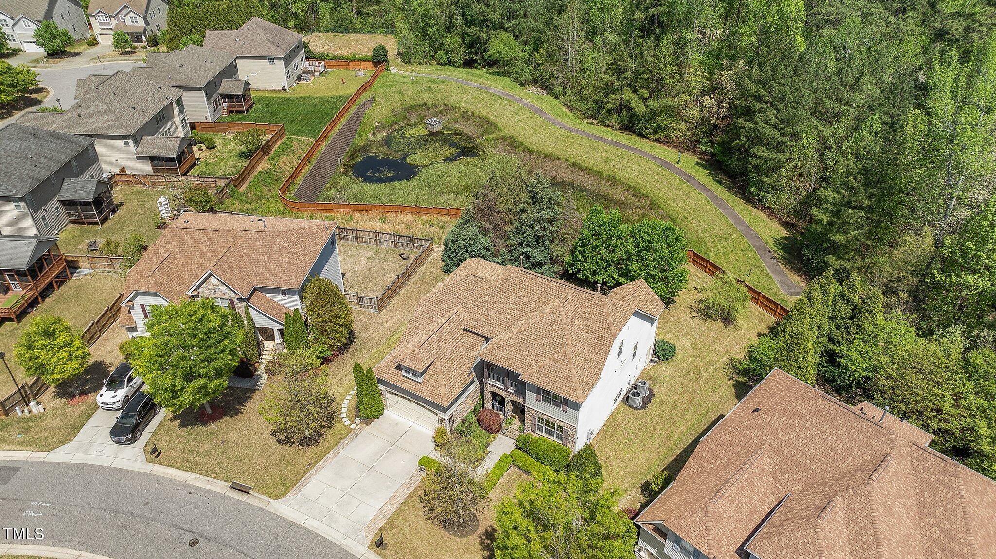 2711 Kinsley Place Raleigh, NC 27616 - Photo 73 of 77 Aerial View