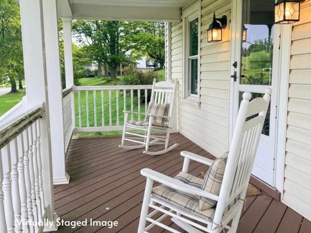 Imagine sitting on the front porch on a warm evening