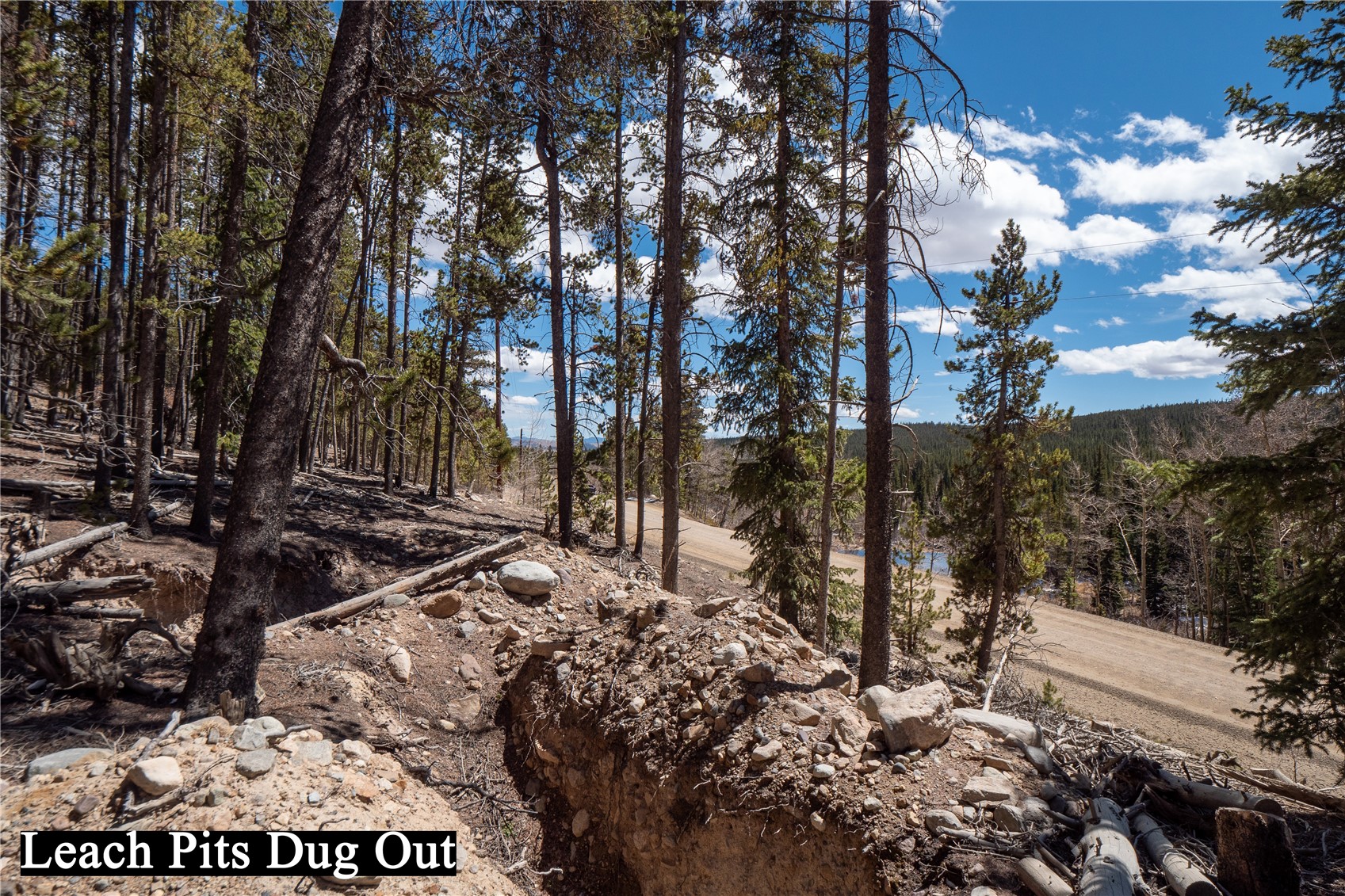 3149 Nugget Road Fairplay, CO 80440 - Photo 12 of 40 Leach Field Test Pits for Septic System