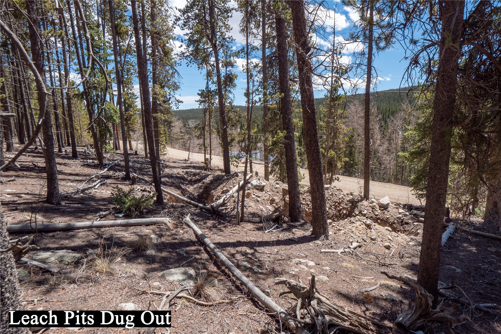 3149 Nugget Road Fairplay, CO 80440 - Photo 13 of 40 Test Holes for Leach Field Have Been Pre-Dug