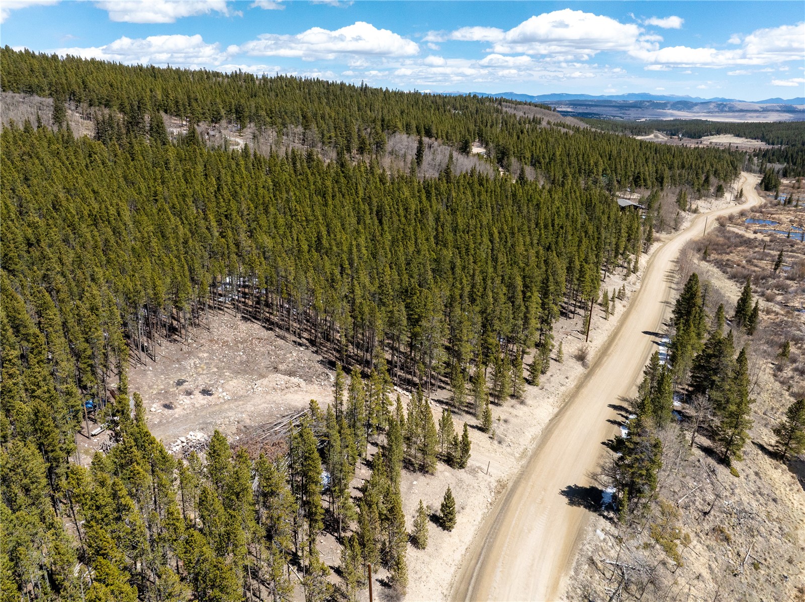 3149 Nugget Road Fairplay, CO 80440 - Photo 30 of 40 Arial View of Lot and Road Access