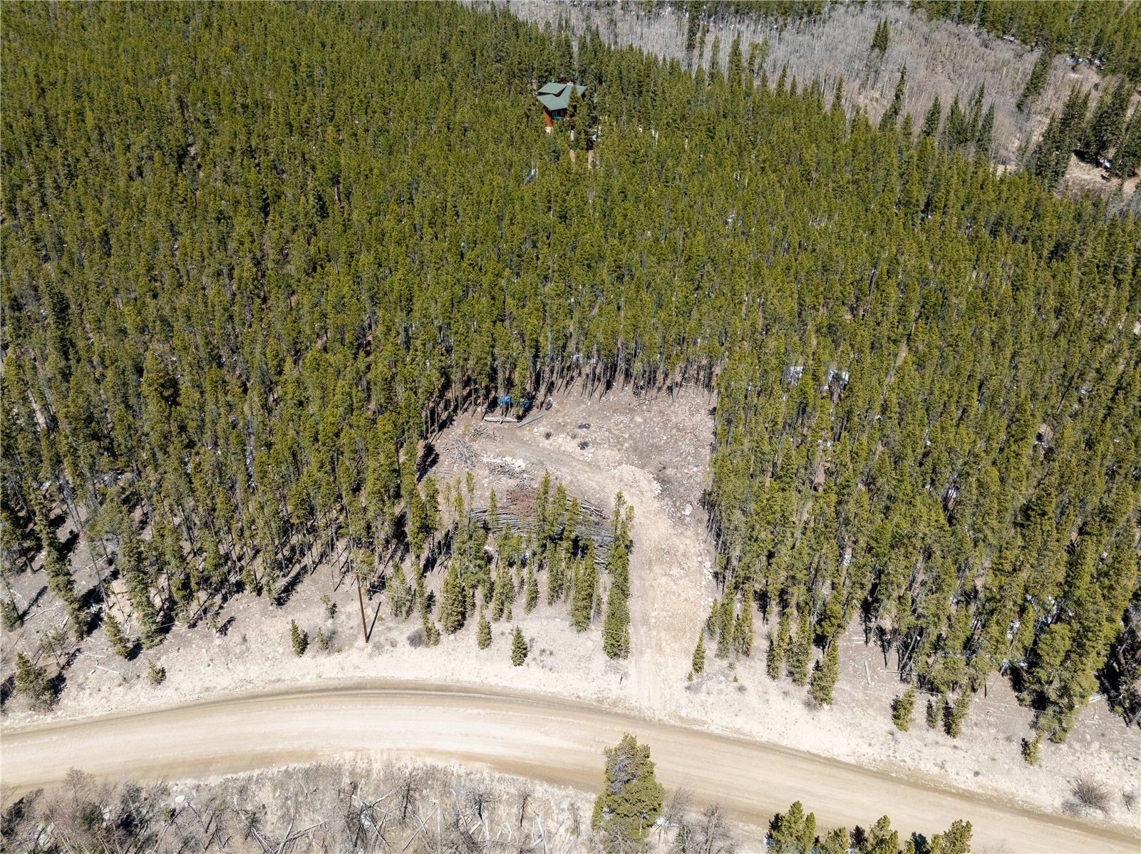 3149 Nugget Road Fairplay, CO 80440 - Photo 37 of 40 Arial View of Lot from Directly Above