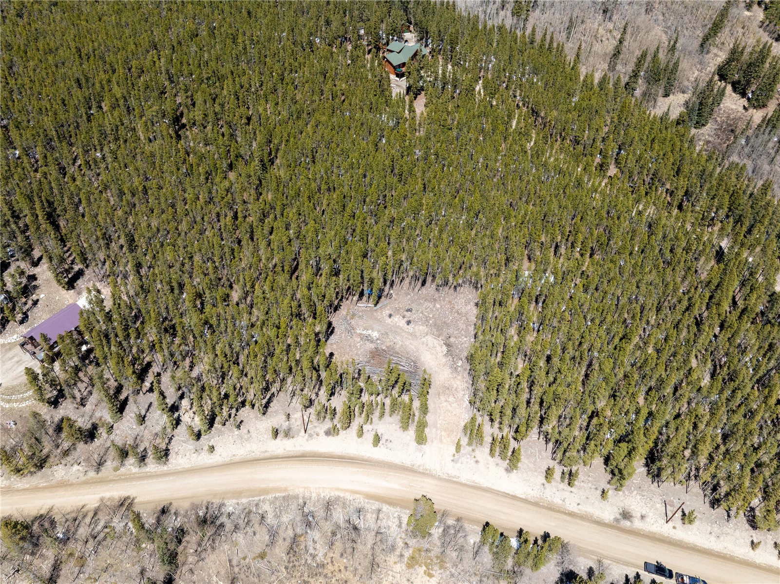 3149 Nugget Road Fairplay, CO 80440 - Photo 38 of 40 Arial View of Lot from Directly Above