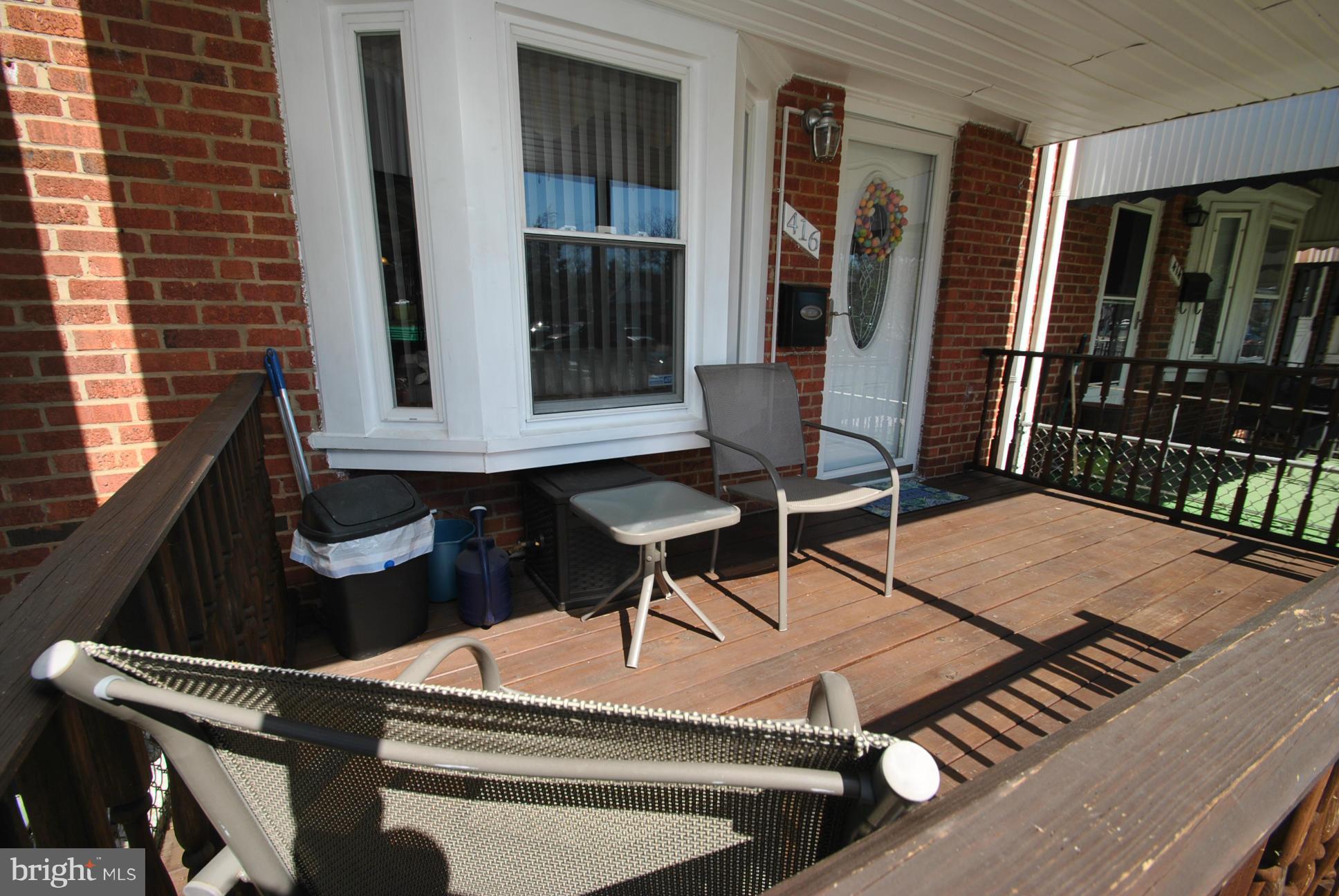 416 Stemmers Run Road Baltimore, MD 21221 - Photo 3 of 29 RELAX ON YOUR COVERED FRONT PORCH