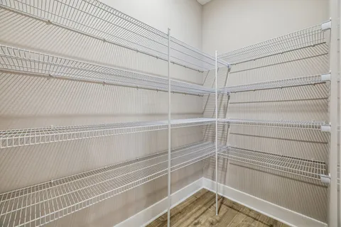 a view of a closet