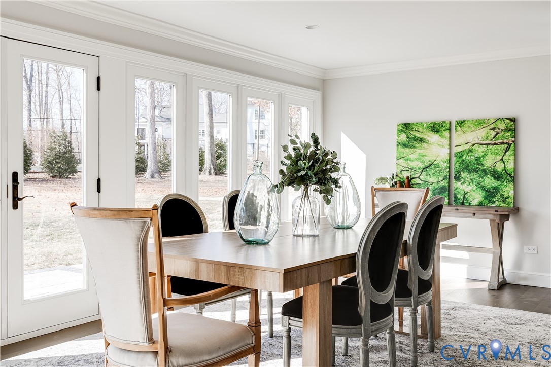 2540 Kentford Road Midlothian, VA 23113 - Photo 21 of 44 Floor to ceiling windows and doors flood light int