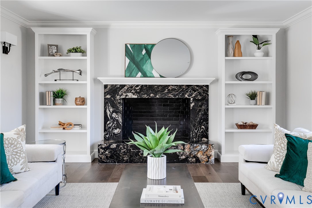 2540 Kentford Road Midlothian, VA 23113 - Photo 24 of 44 Living room with ample space, engineered hardwood