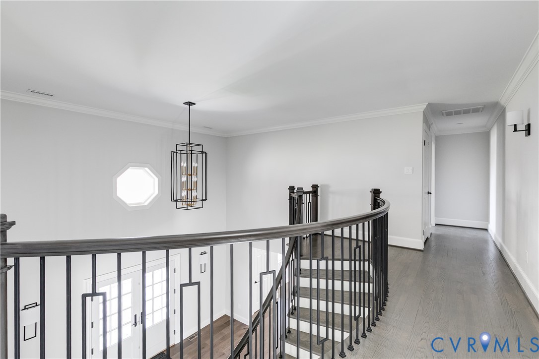 2540 Kentford Road Midlothian, VA 23113 - Photo 41 of 44 Balcony overlooking front entrance