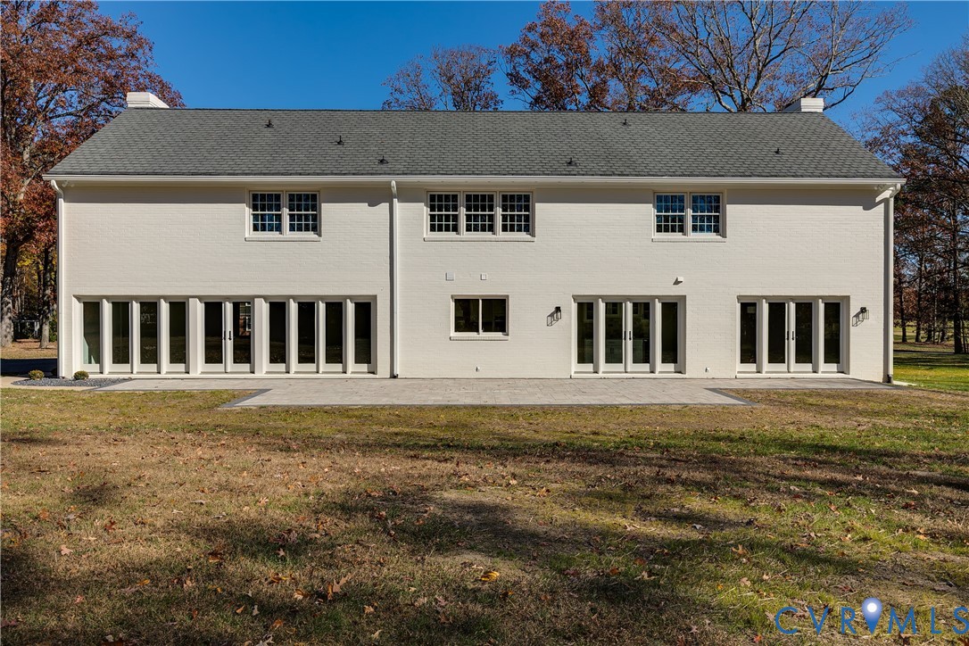 2540 Kentford Road Midlothian, VA 23113 - Photo 44 of 44 Rear elevation with large back patio and yard