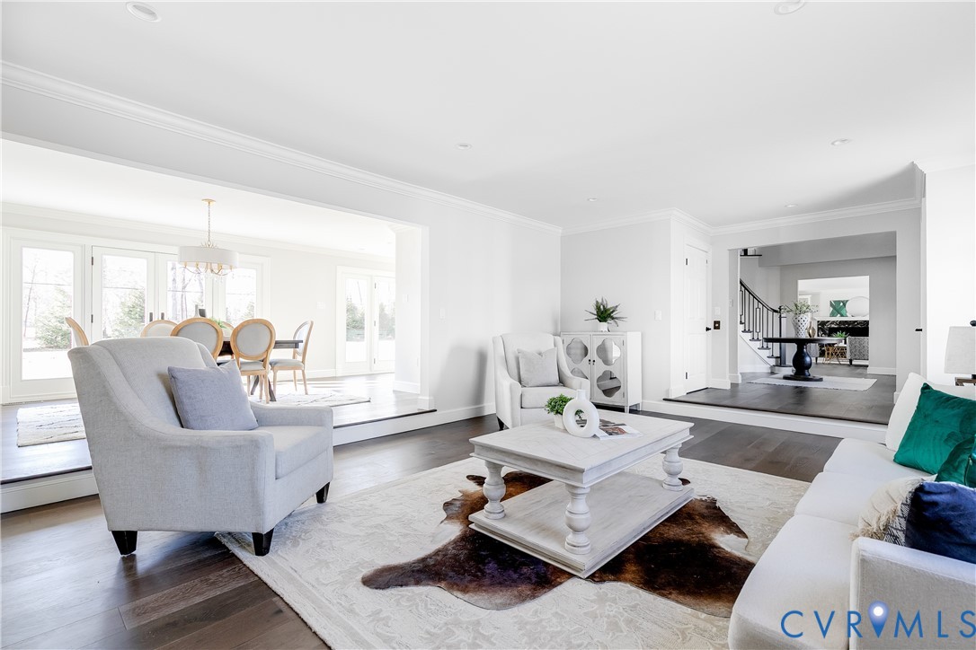 2540 Kentford Road Midlothian, VA 23113 - Photo 6 of 44 View of the living room looking towards the formal