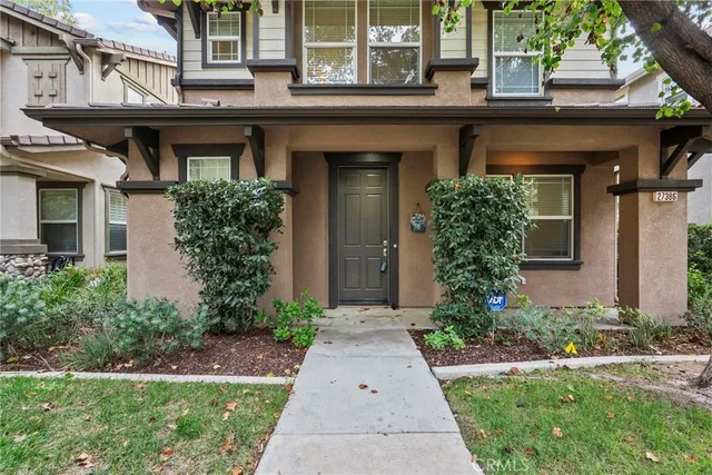 front view of house with a yard