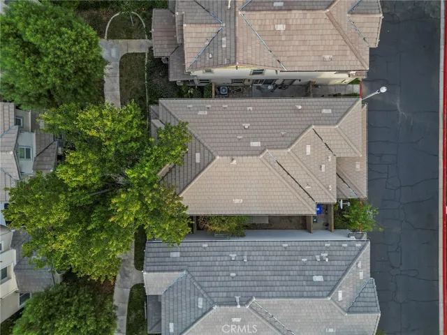 a aerial view of a house