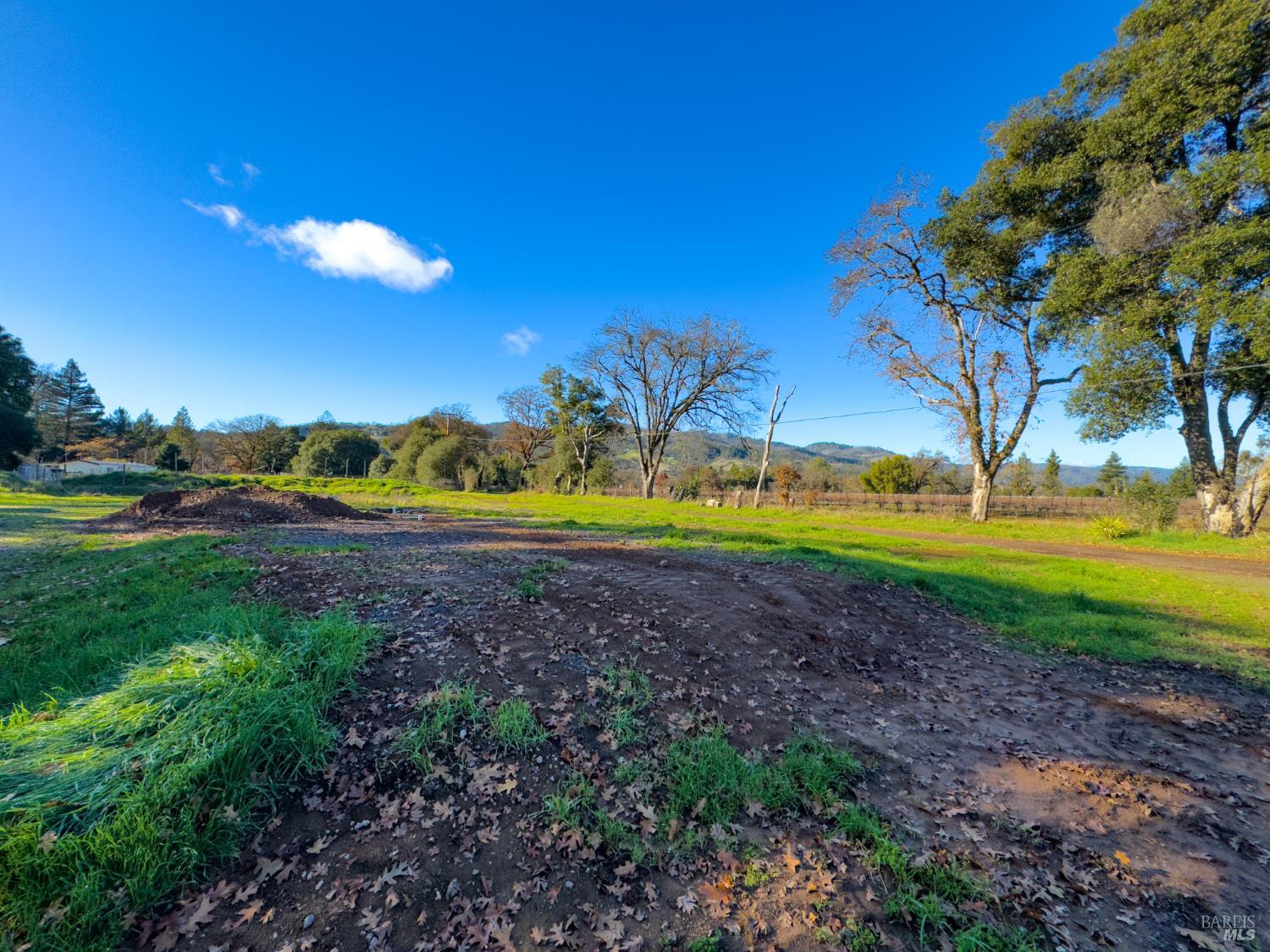 10379 West Road Redwood Valley, CA 95470 - Photo 14 of 14 a view of a garden with a house
