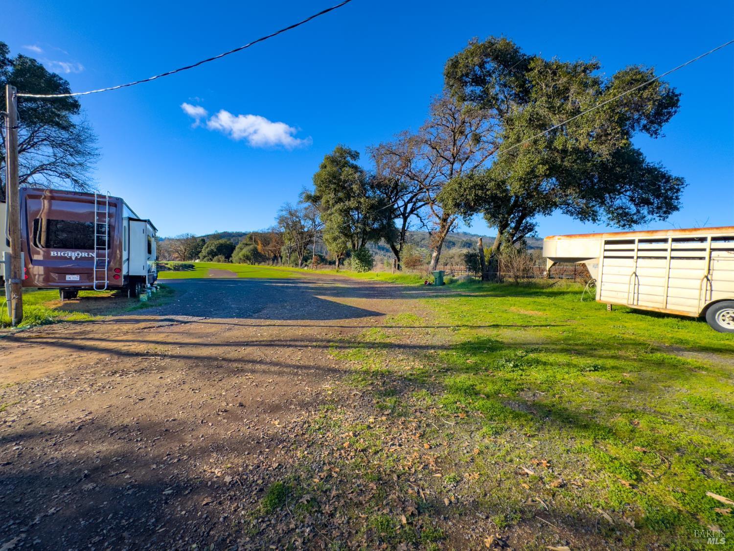 10379 West Road Redwood Valley, CA 95470 - Photo 6 of 14 a view of a house with a big yard