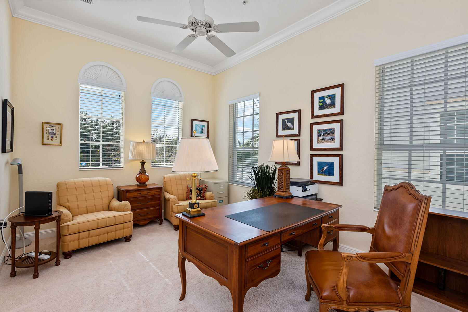 9259 Museo Circle, Unit 203 Naples, FL 34114 - Photo 18 of 46 a living room with furniture and a window
