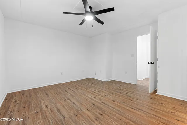 wooden floor in an empty room