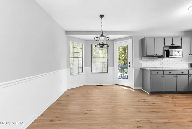 a very nice looking room with a large window