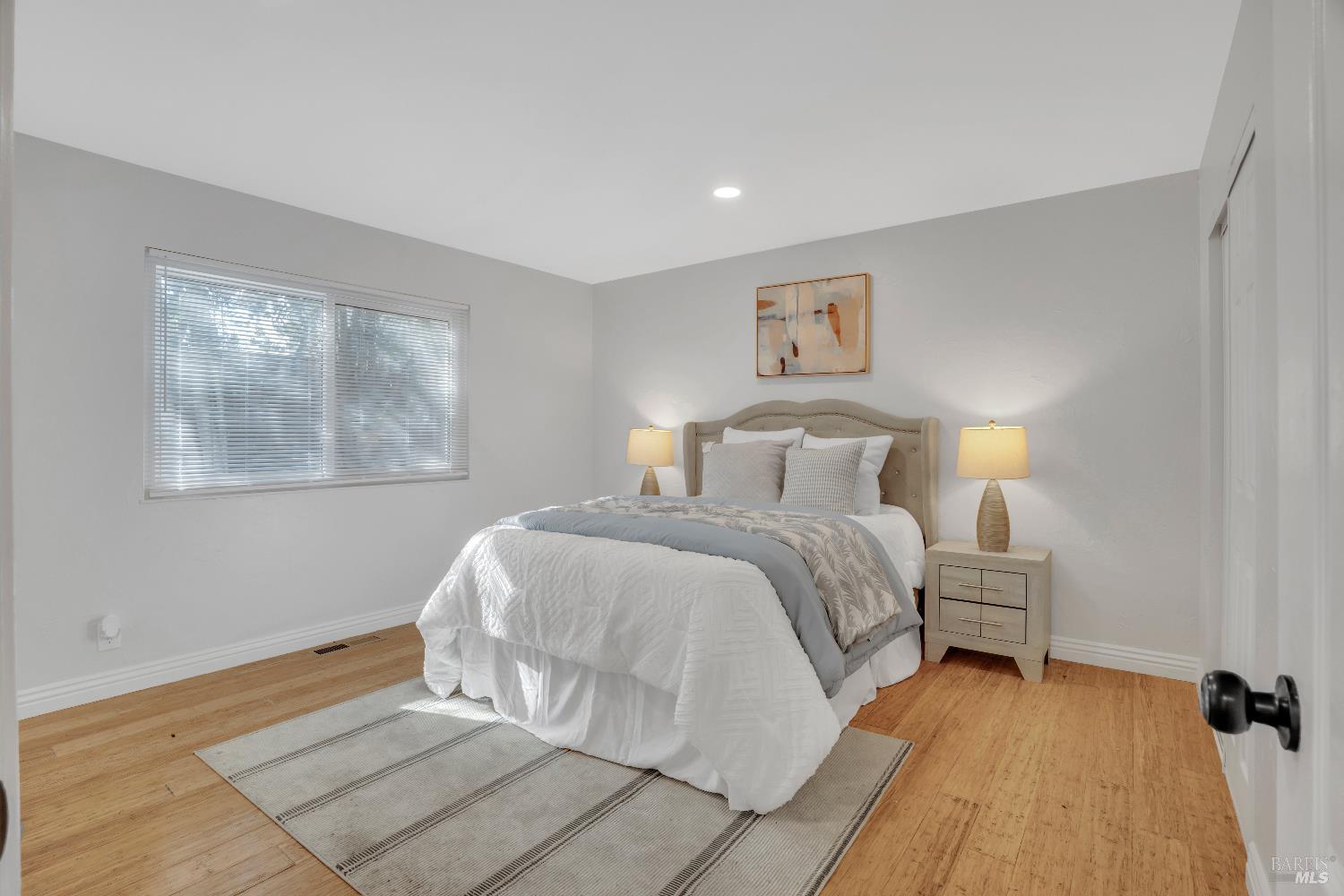 2785 Canyon Creek Drive San Ramon, CA 94583 - Photo 21 of 36 a bedroom with a bed and a lamp on dresser