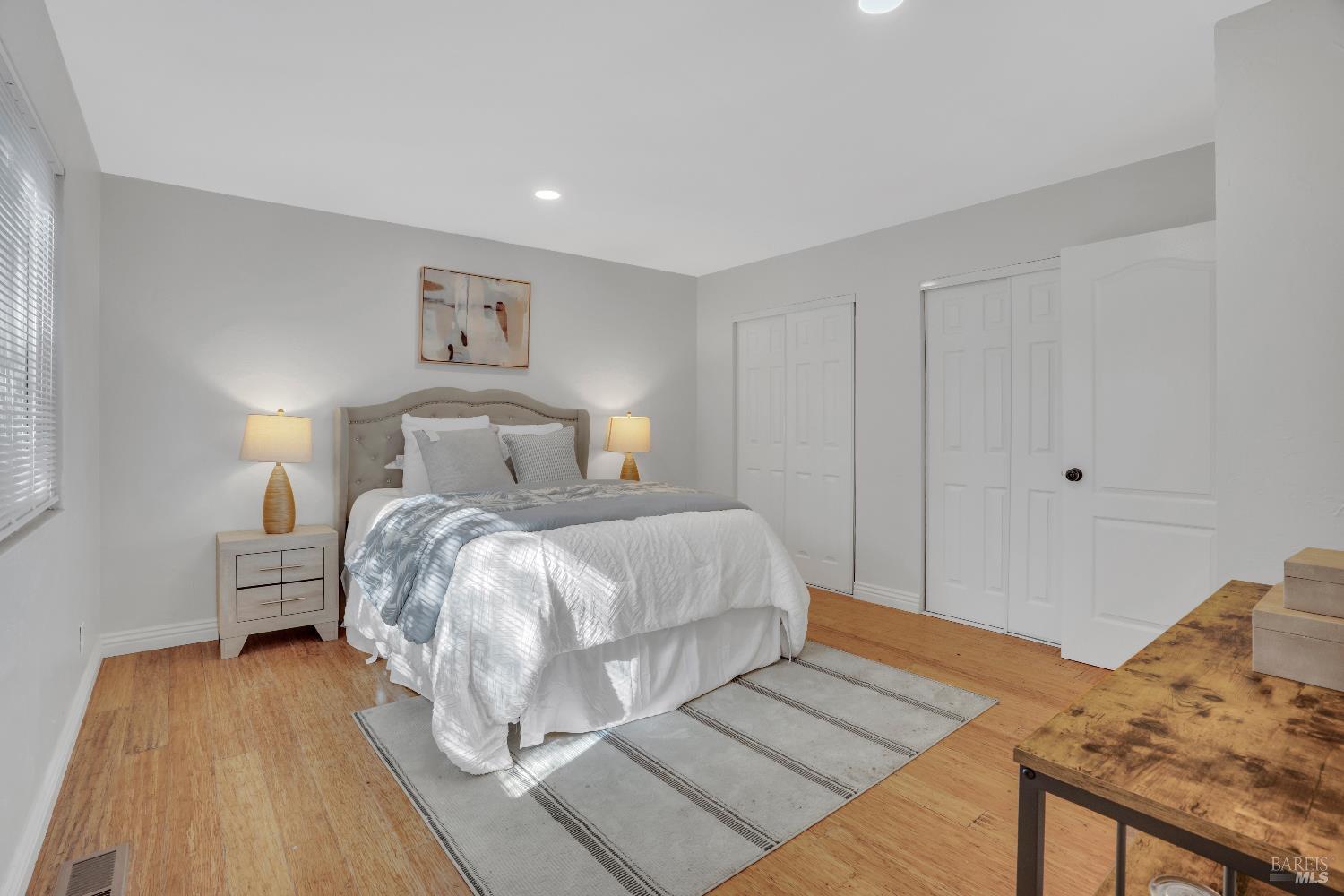 2785 Canyon Creek Drive San Ramon, CA 94583 - Photo 22 of 36 a bedroom with a bed and wooden floor