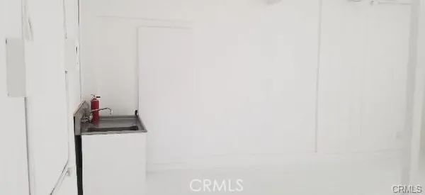 a room with a sink