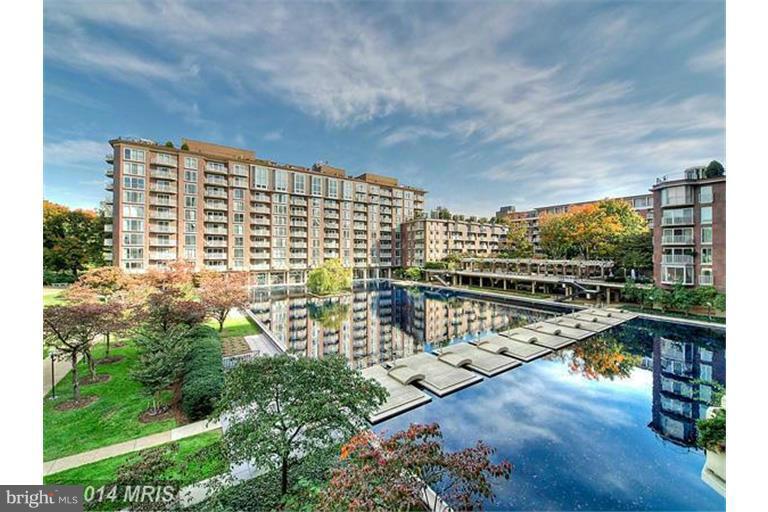 550 N Street Southwest, Unit S201 Washington, DC 20024 - Photo 25 of 30 a view of swimming pool with outdoor seating and plants