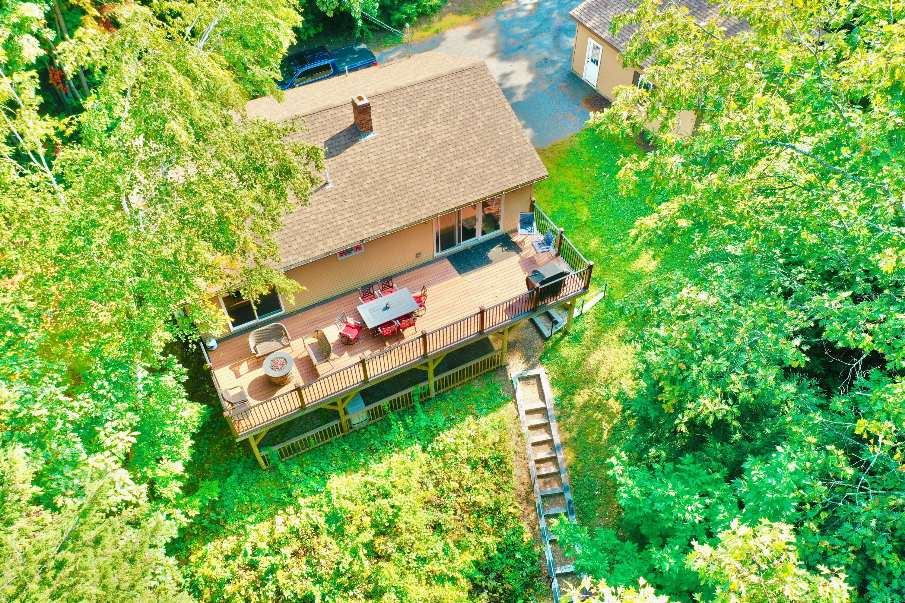 196 Augusta Road Rome, ME 04963 - Photo 2 of 89 AERIAL