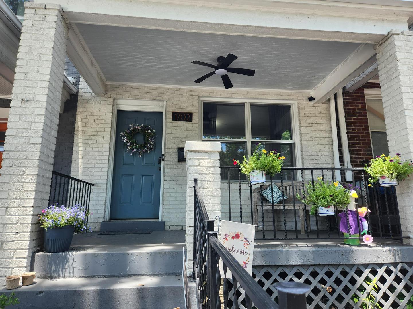 1702 Lang Place Northeast Washington, DC 20002 - Photo 2 of 29 Inviting front porch