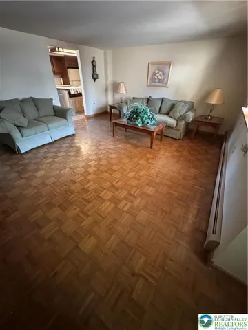 a room with storage and a window