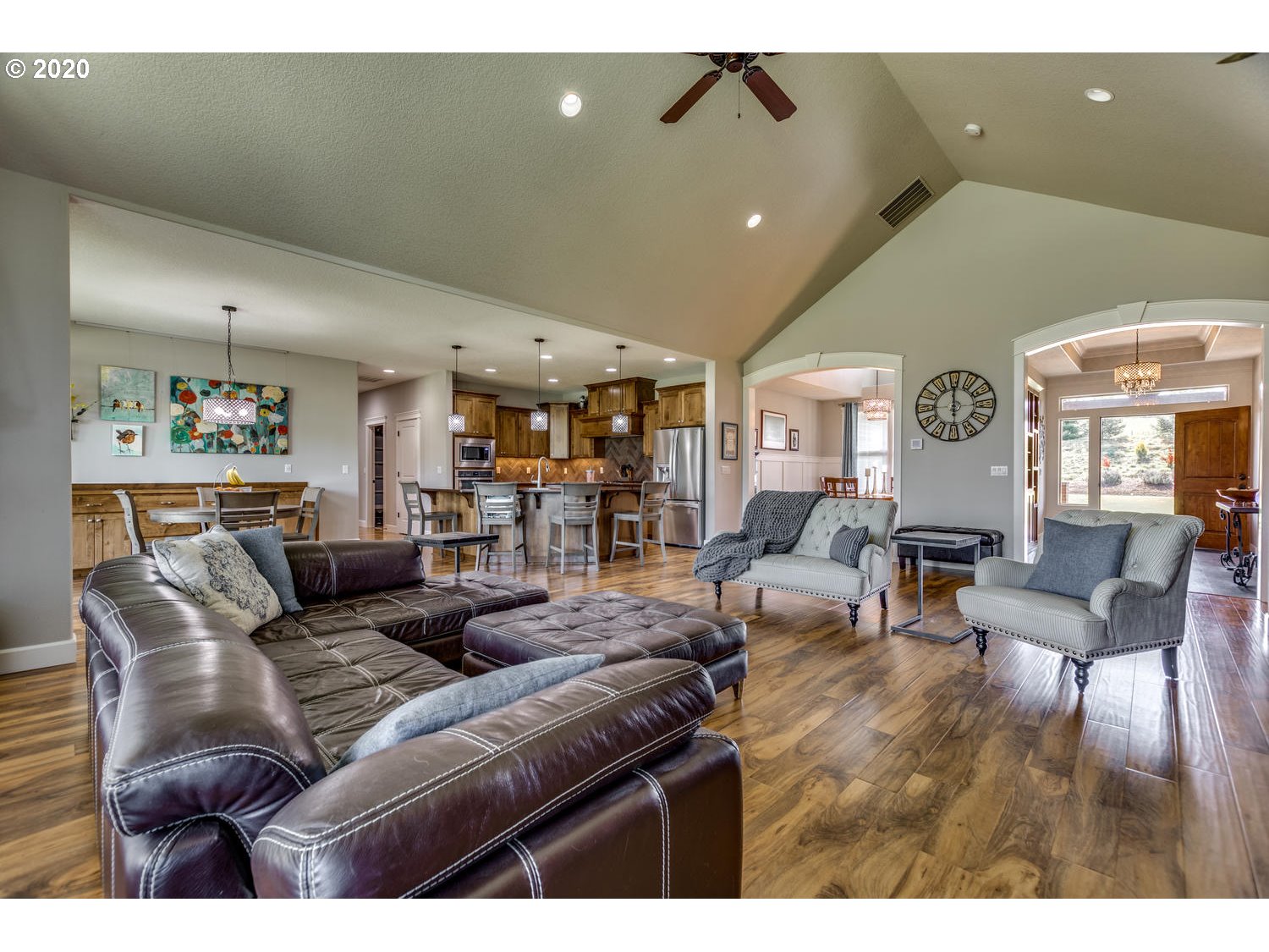 1704 Northwest 179th Street Ridgefield, WA 98642 - Photo 4 of 28 a living room with furniture and wooden floor