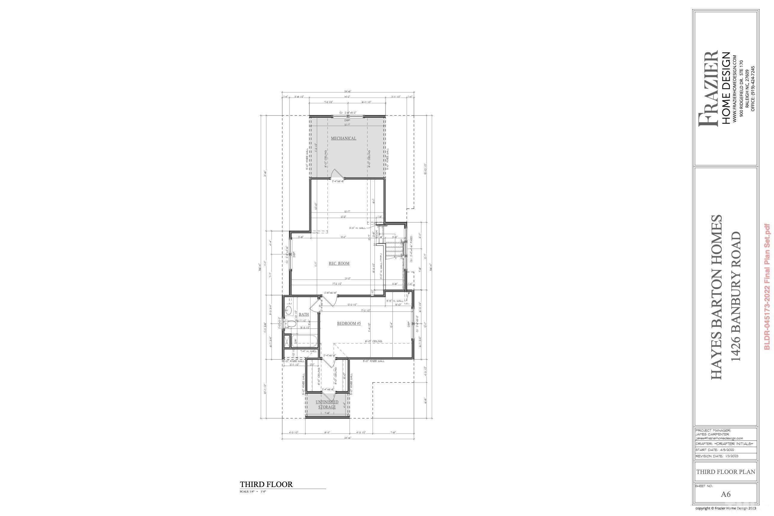 1426 Banbury Road Raleigh, NC 27607 - Photo 6 of 6 a picture of a room with a white wall and a white wall