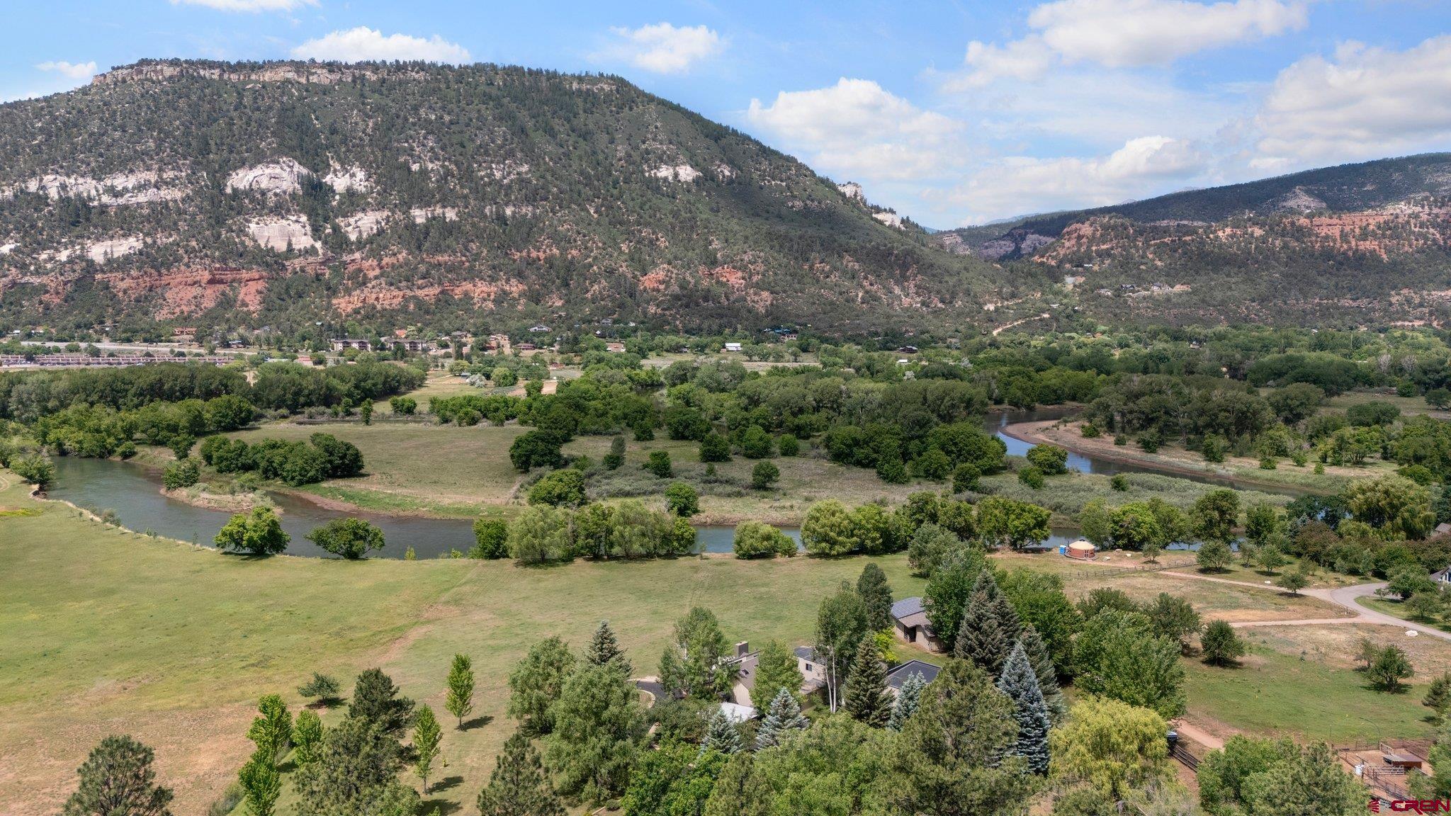 2565 County Road 250 Durango, CO 81301 - Photo 32 of 35 a view of a town with mountains in the background