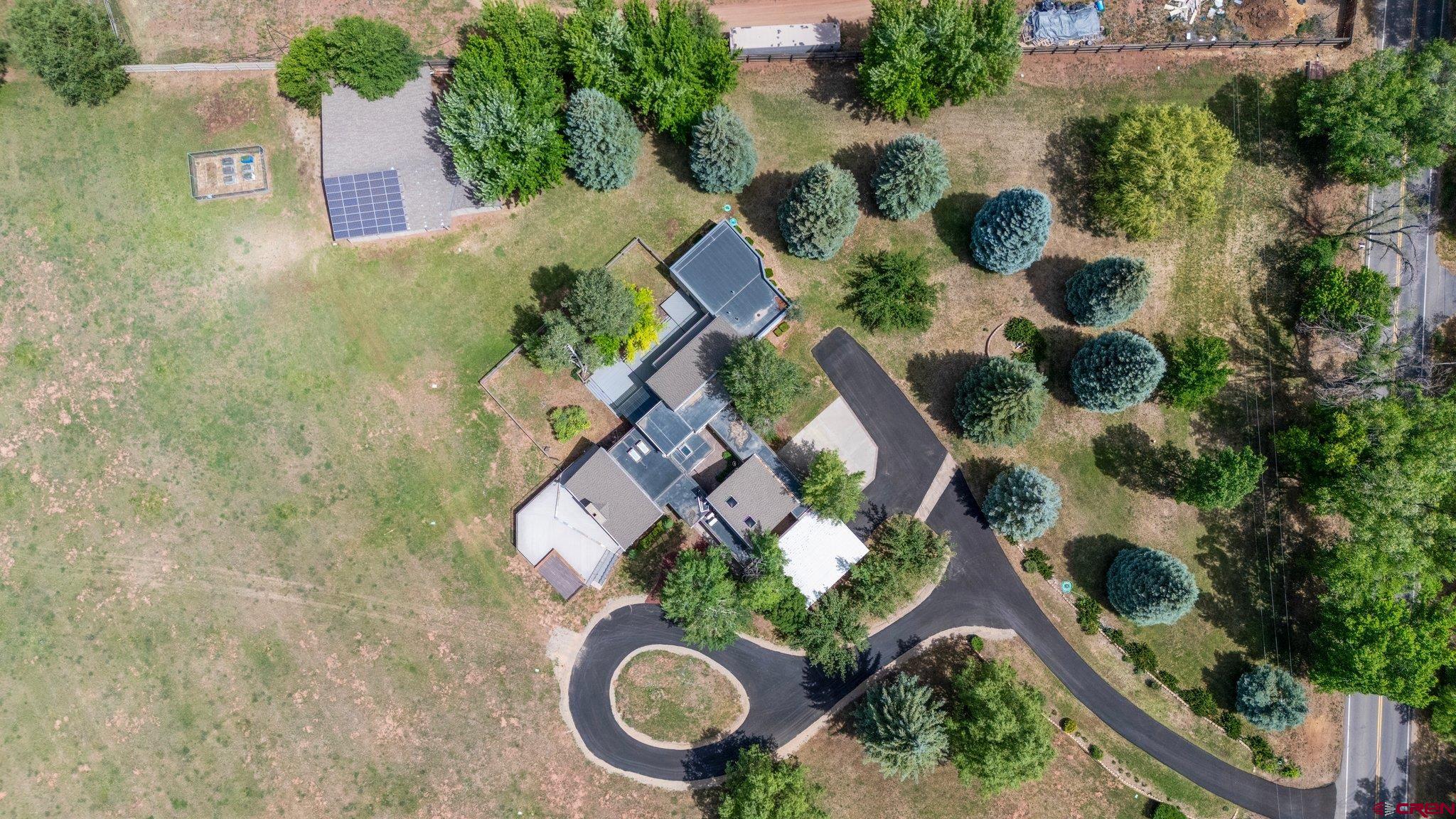 2565 County Road 250 Durango, CO 81301 - Photo 7 of 35 an aerial view of a house