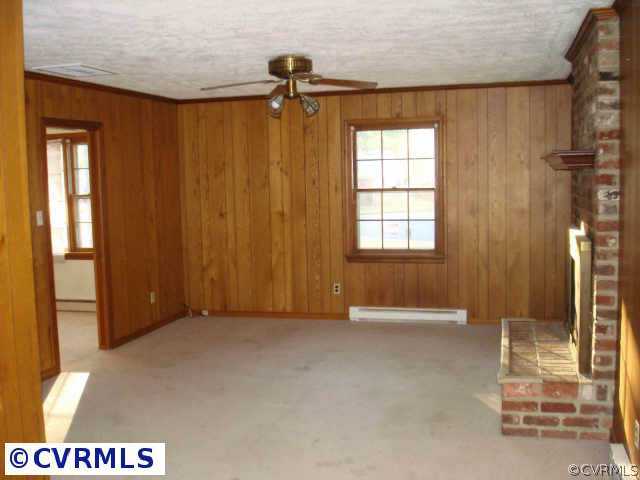 228 Treva Road Sandston, VA 23150 - Photo 4 of 10 Other - Family Room, Brick Fireplace
