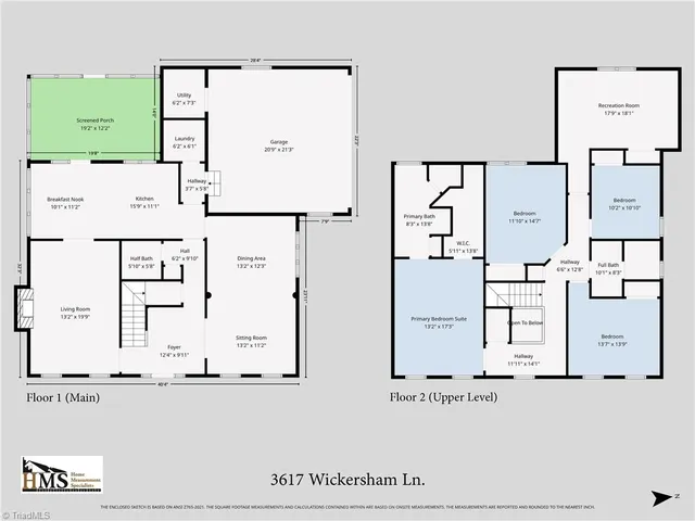 $540,000 | 3617 Wickersham Lane, Winston-Salem, NC 27106