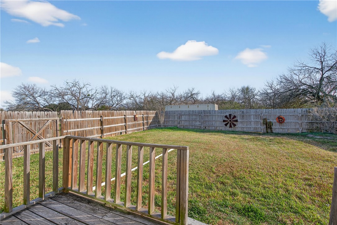 20401 County Road 1740 Mathis, TX 78368 - Photo 28 of 35 a view of a terrace with a lake view