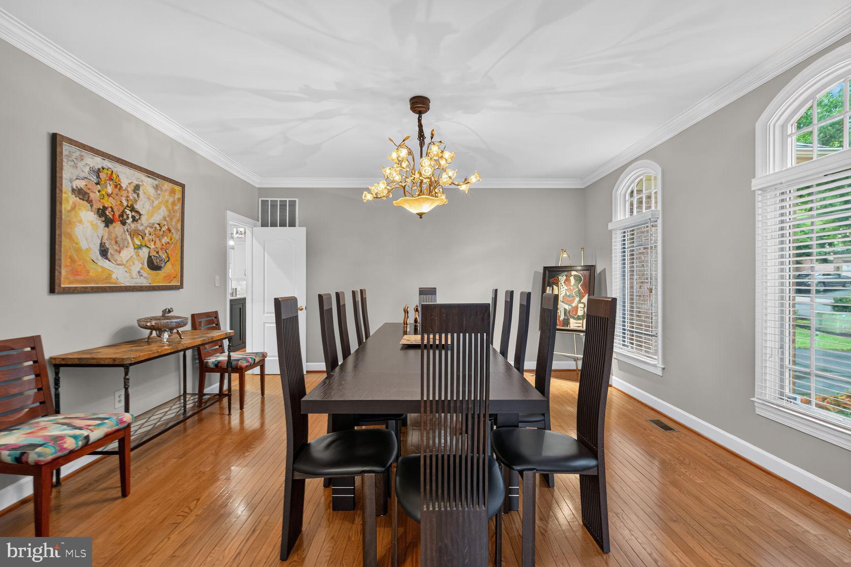 11081 Pelham Manor Place Reston, VA 20194 - Photo 9 of 99 Elegant dining space with natural light.