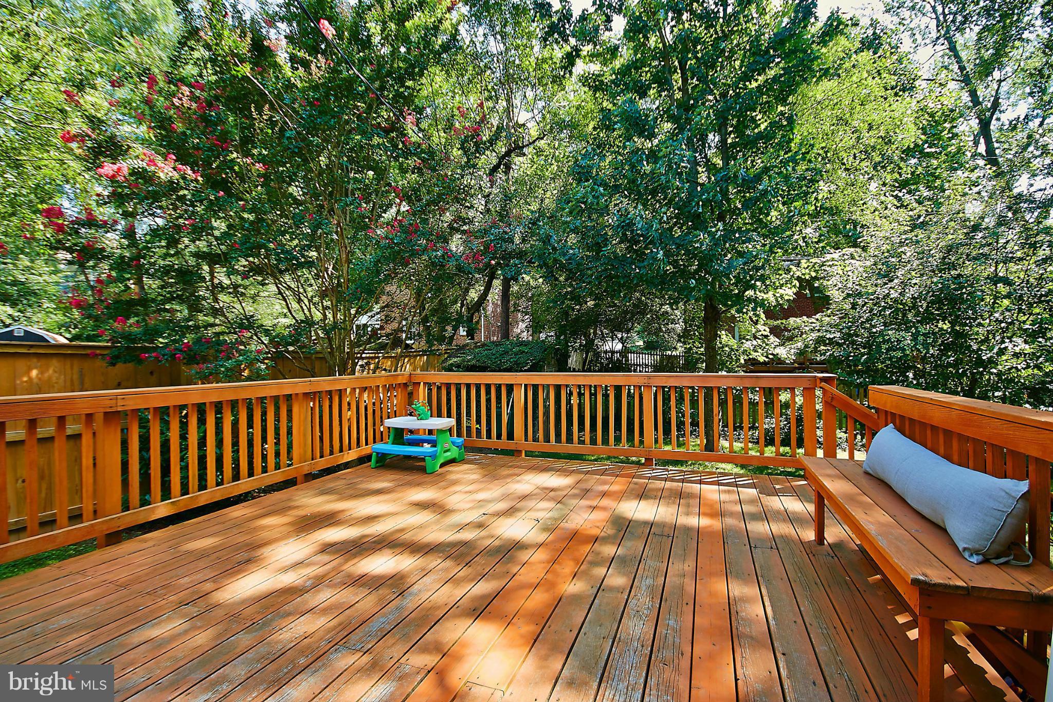 4924 33rd Road North Arlington, VA 22207 - Photo 23 of 28 REAR DECK