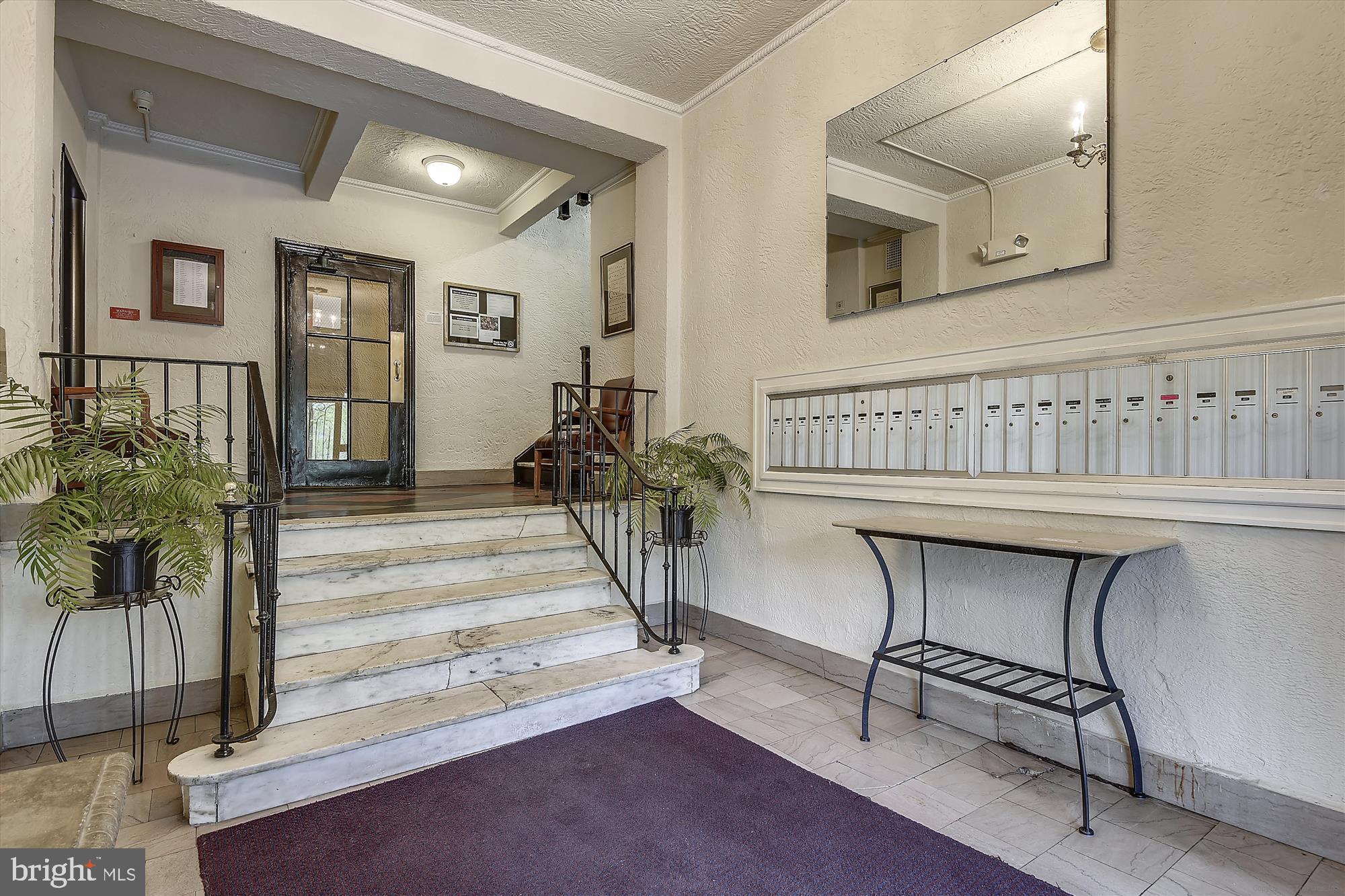 2801 Adams Mill Road Northwest, Unit 101 Washington, DC 20009 - Photo 2 of 28 Classic marble lobby
