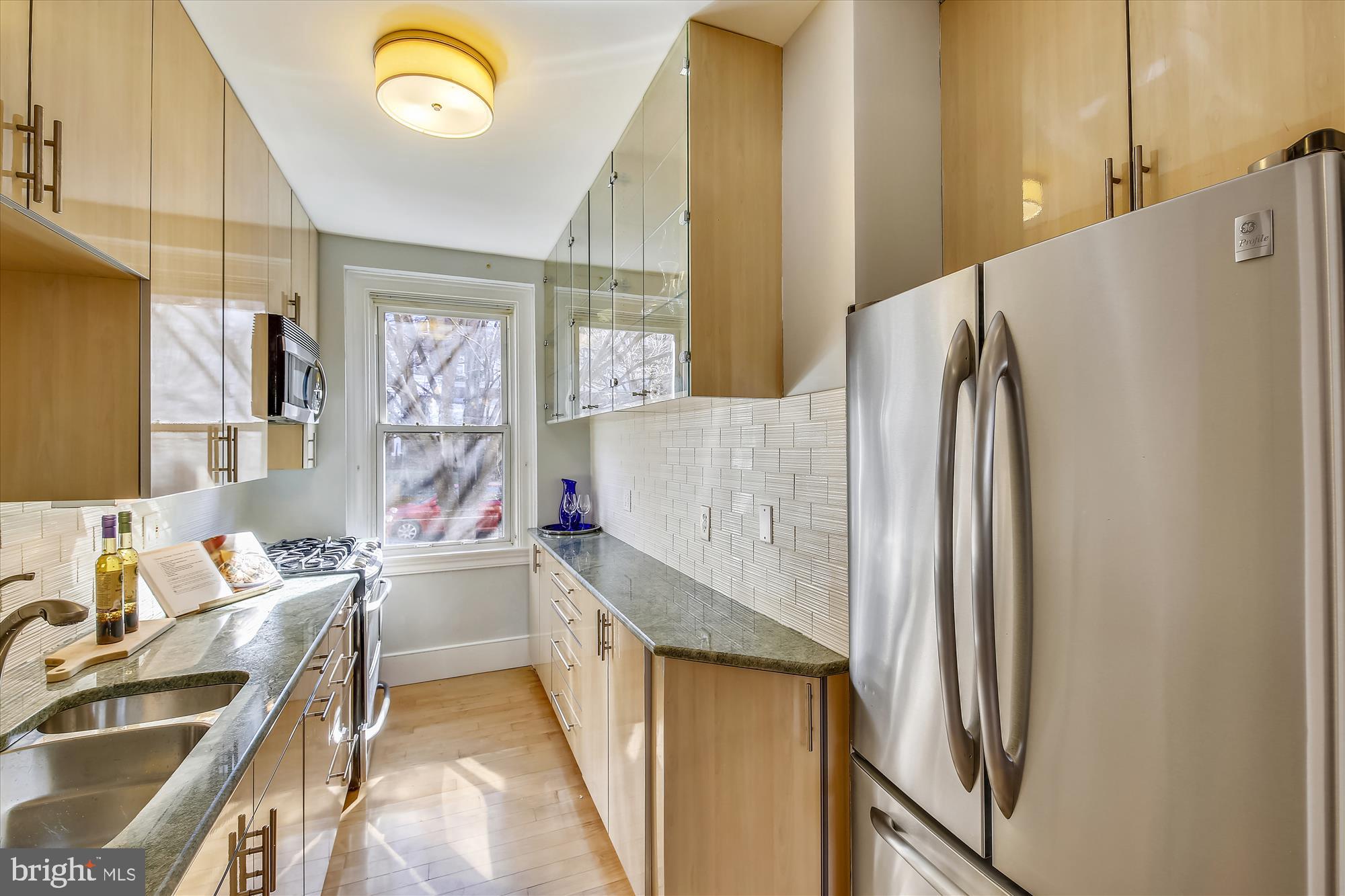 2801 Adams Mill Road Northwest, Unit 101 Washington, DC 20009 - Photo 11 of 28 Kitchen beautifully renovated