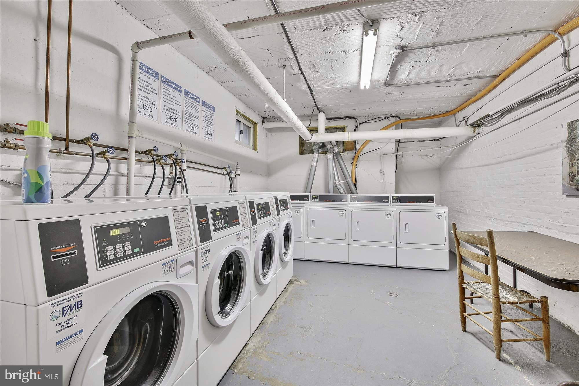 2801 Adams Mill Road Northwest, Unit 101 Washington, DC 20009 - Photo 25 of 28 shared laundry