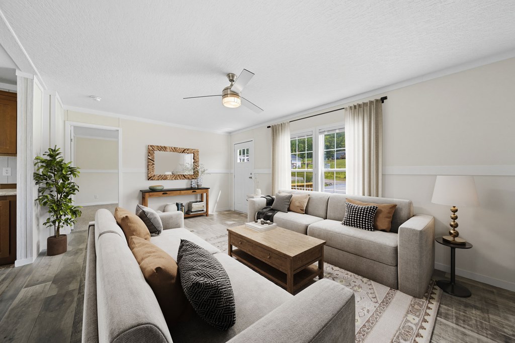 42 Divine Drive Murphy, NC 28906 - Photo 4 of 10 a living room with furniture and a large window