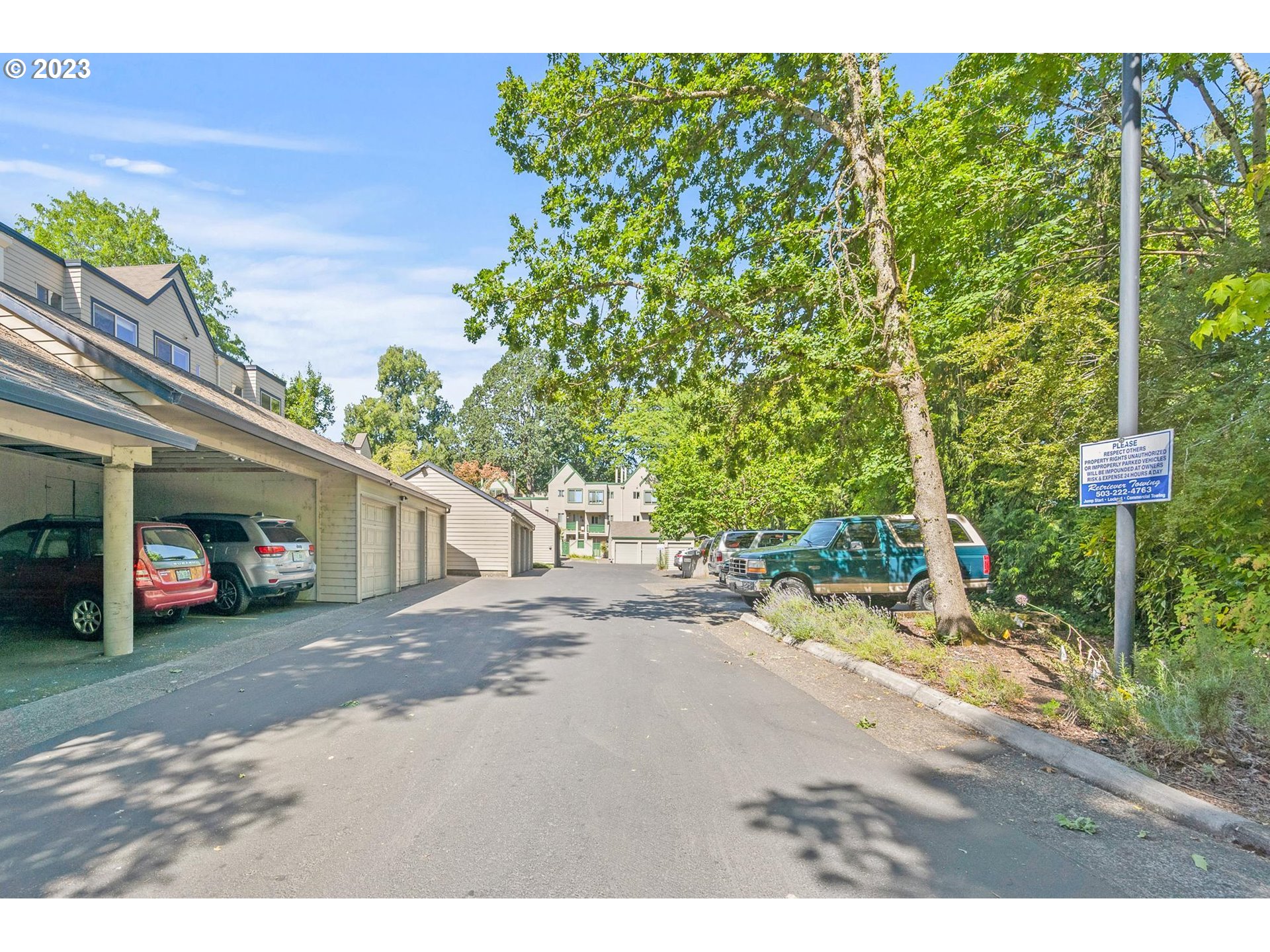 2785 Northwest Upshur Street, Unit B Portland, OR 97210 - Photo 31 of 35 a view of a road with a building in the background