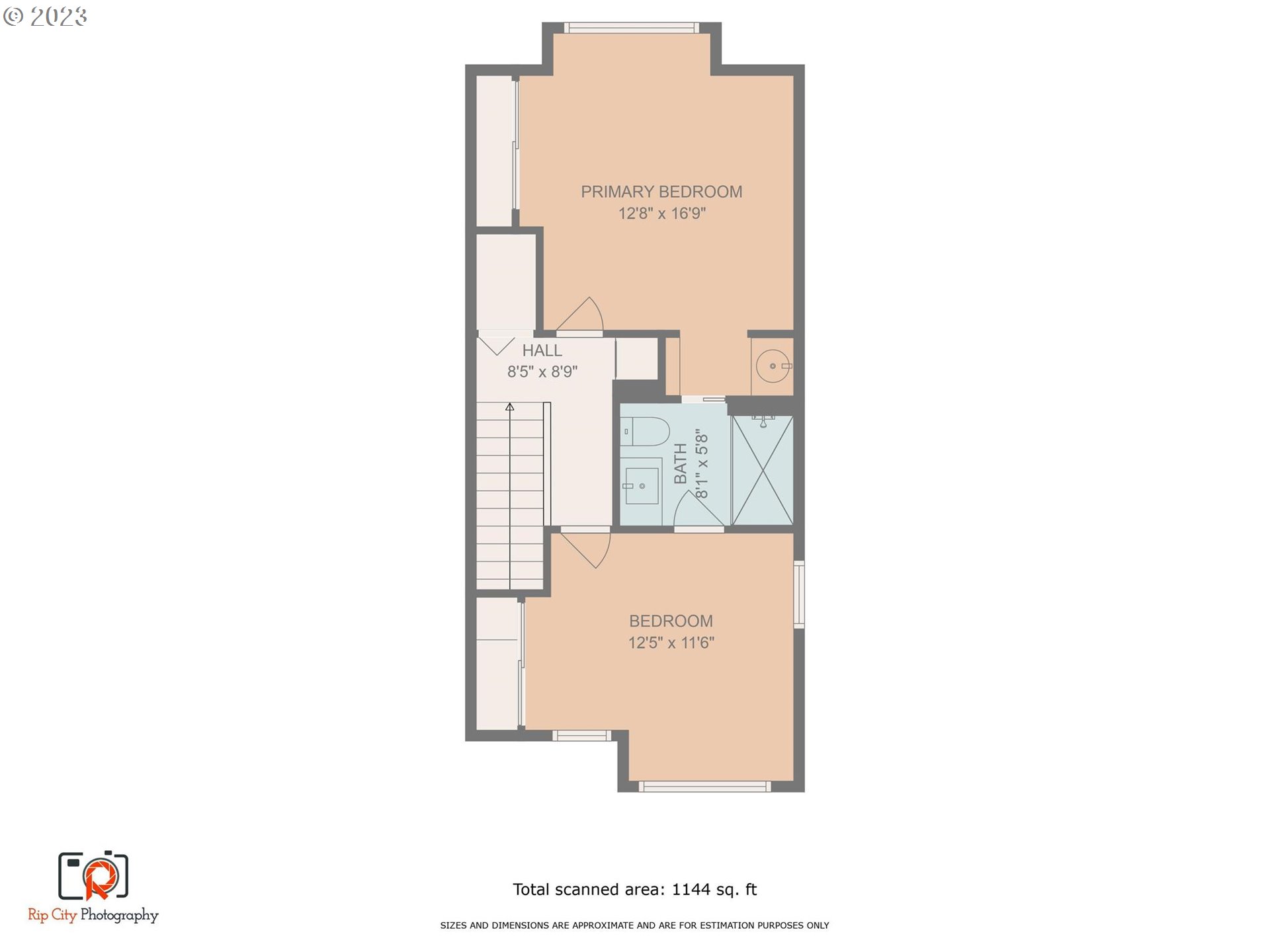 2785 Northwest Upshur Street, Unit B Portland, OR 97210 - Photo 34 of 35 a picture of a floor plan
