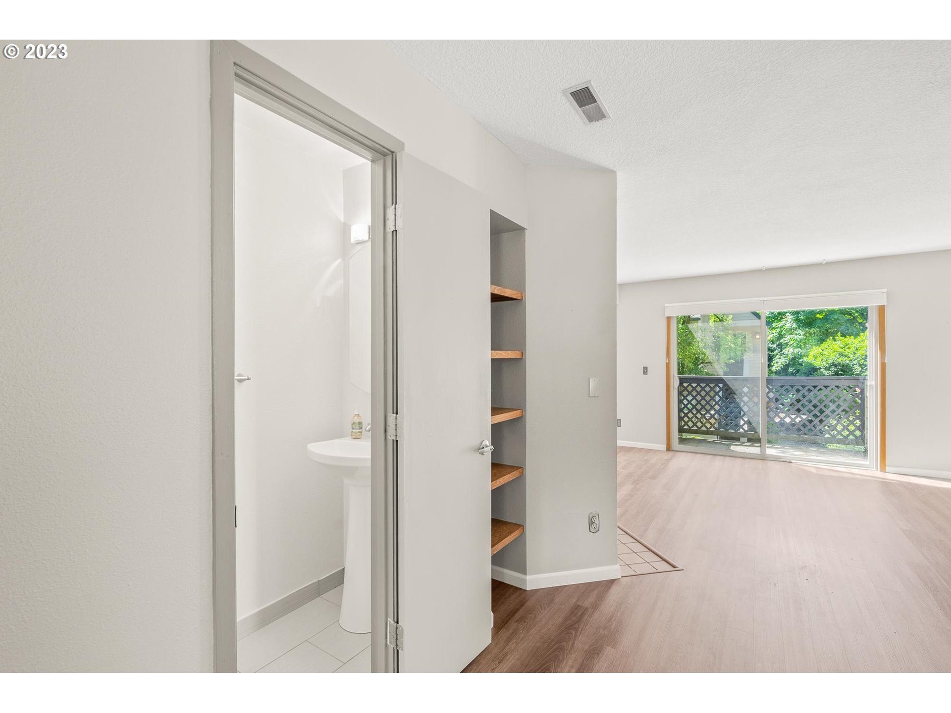2785 Northwest Upshur Street, Unit B Portland, OR 97210 - Photo 8 of 35 a view interior of a house and wooden floor