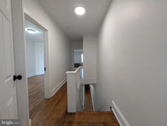 wooden floor in a gallery