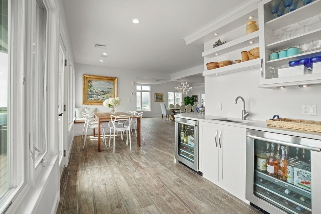 123 Gurnet Road Duxbury, MA 02332 - Photo 13 of 42 a kitchen with a sink and wooden floor