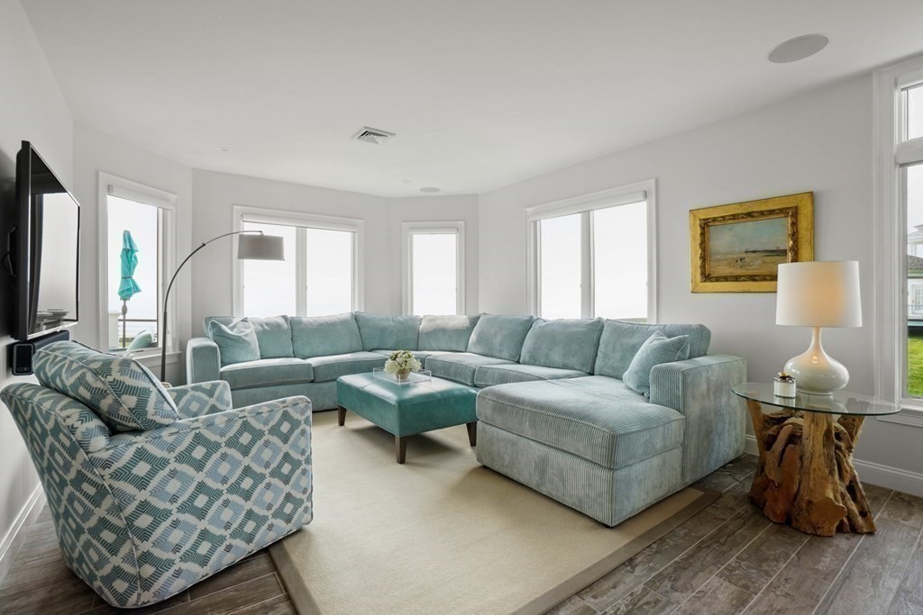 123 Gurnet Road Duxbury, MA 02332 - Photo 7 of 42 a living room with furniture and wooden floor